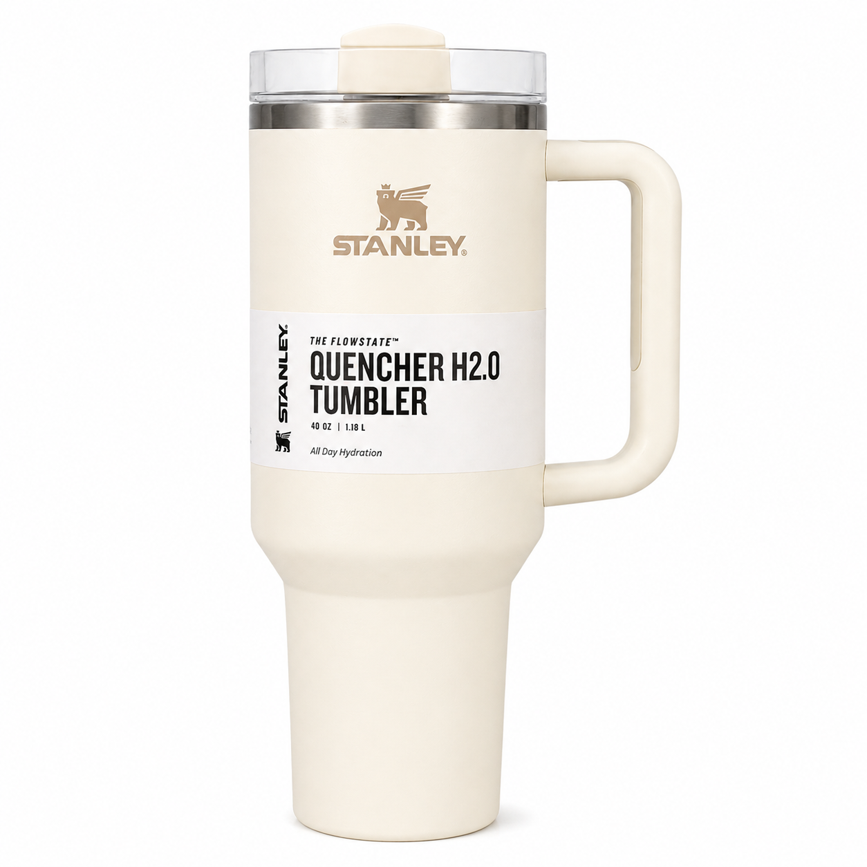 Stanley Style Tumbler – Premium Stainless Steel Vacuum Insulated Travel Mug with Handle & Straw