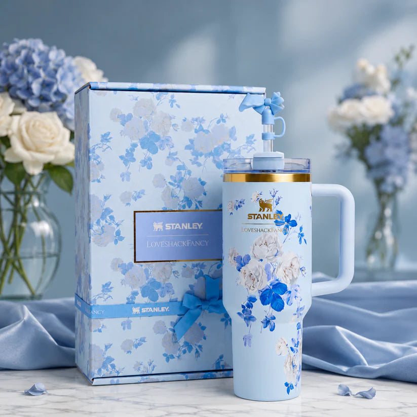 Stanley X 40OZ Tumbler Love Shack Blue With GiftBox