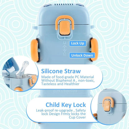 Kids Bus Shape Water Bottle | 600ML