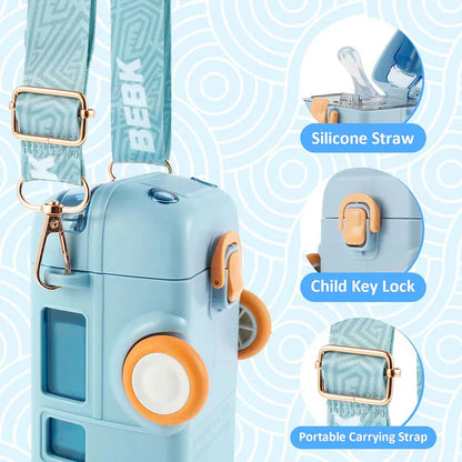 Kids Bus Shape Water Bottle | 600ML